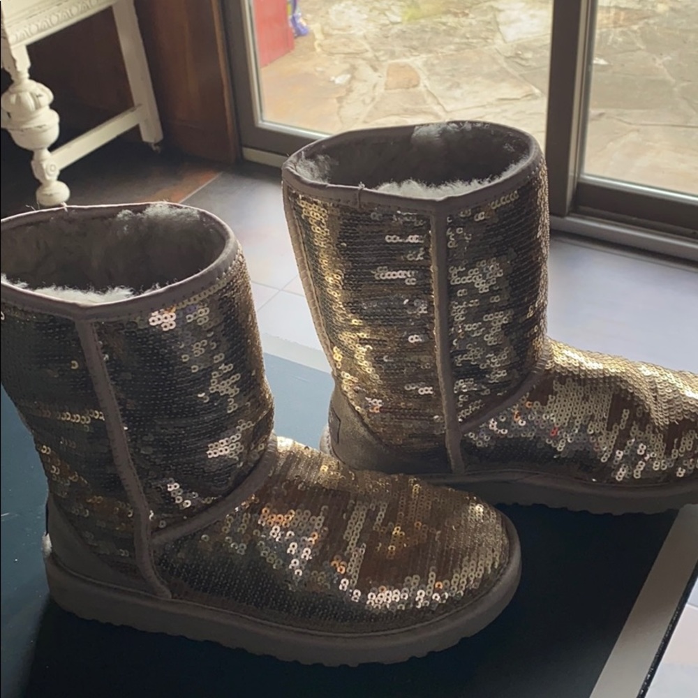 Sequined Uggs - image 3